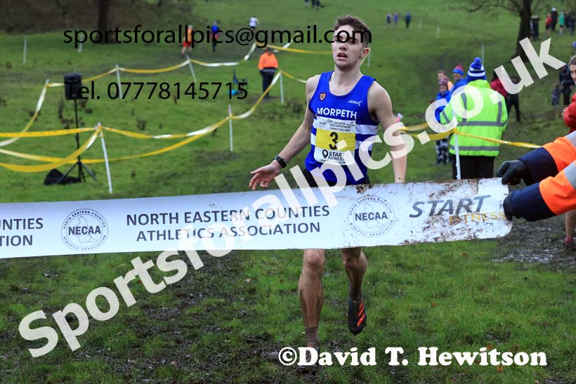 Junior Men and Masters Men 2023 NECAA Cross Country Relays, Thornley Hall Farm, Peterlee, County Durham. Photo: David T. Hewitson/Sports for All Pics